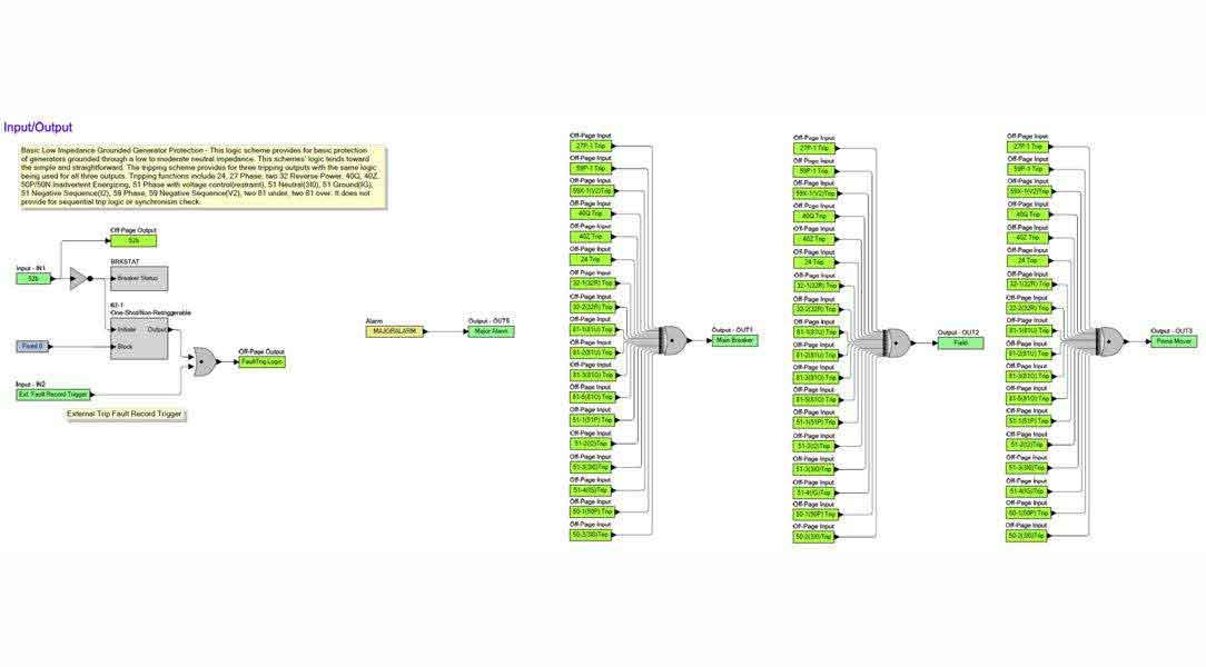 Preprogrammed logic for most generator applications